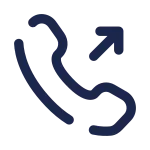 Outgoing Call SVG Icon